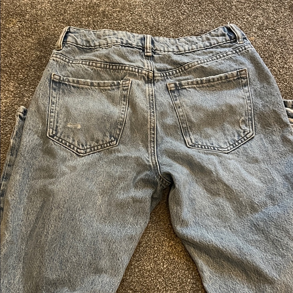 Garage Distressed Blue Jeans - Picture 3 of 3